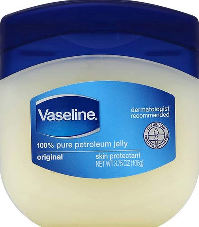 Vaseline Petroleum Jelly For Dry Cracked Skin and Eczema Relief Original 3.75 oz